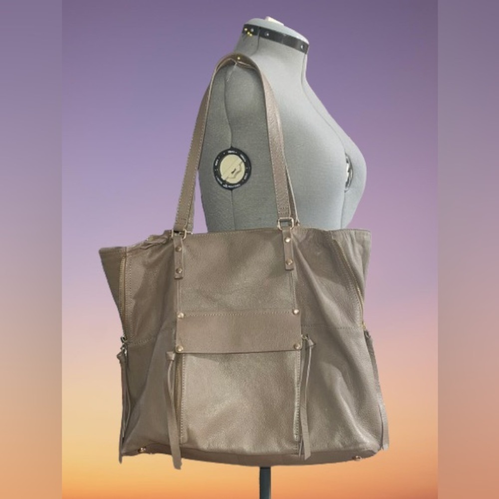 Kooba pebbled leather tote bag